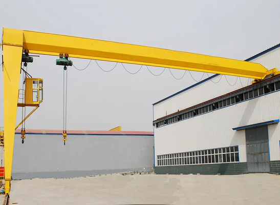 Dostosowany MH Model 16Ton Steel Launching Single Girder Goliath Gantry Crane