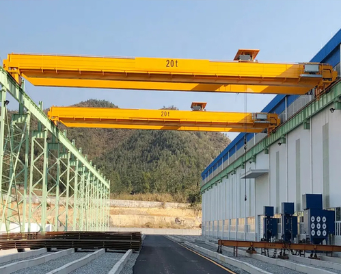 Europejski standard FEM Dwukrotny żuraw o wydajnym podnoszeniu Modularny projekt konstrukcyjny