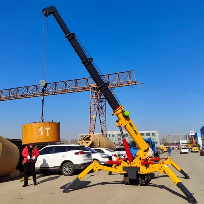2.95t Spider Crawler Crane z hydraulicznym teleskopowym wyciągiem