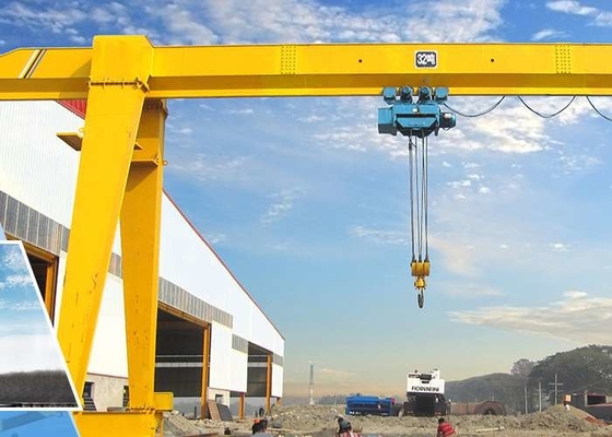Suwnica bramowa jednodźwigarowa 7M-40M rozpiętości 10 ton do cementowni