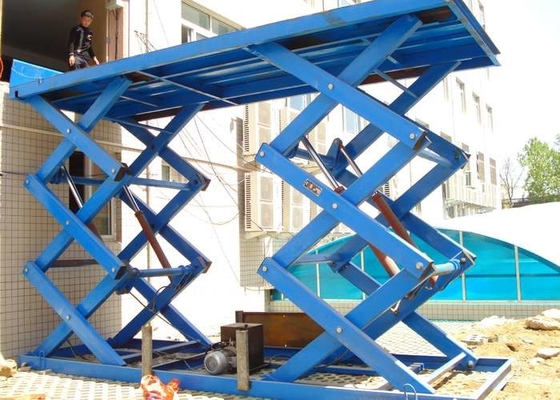 SANTO Stacjonarny hydrauliczny podnośnik nożycowy 3 ton Podnośnik elektryczny o mocy 5,5 kW do budowy