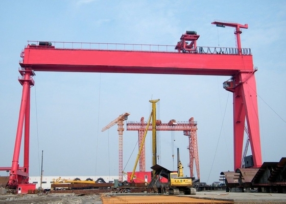 Suwnica bramowa z podwójnym dźwigarem do dużych obciążeń 5 ton do 50 ton Łatwa obsługa w magazynie