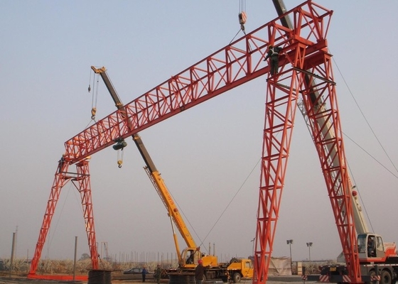 5T 10T 20T Rama Suwnica bramowa z pojedynczą belką Towary Yard Marmur Granit Stone Crane