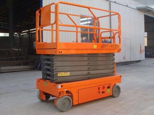 6m 10m 12m 272kg Hydrauliczna platforma podnosząca Elektryczna samochodowa platforma nożycowa