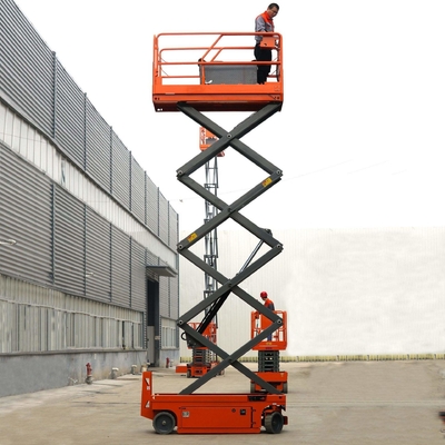6m 10m 12m 272kg Hydrauliczna platforma podnosząca Elektryczna samochodowa platforma nożycowa