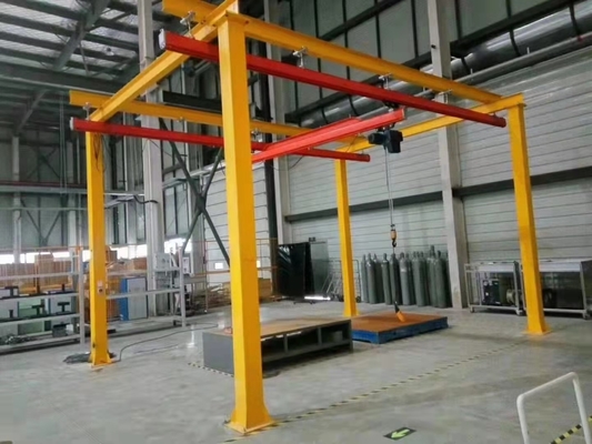 Ręczny dźwig KBK o niskim ciężarze udźwigu 500 kg Dźwig wolnostojący 1000 kg