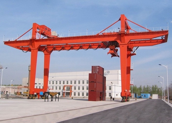 40T 50T Montowany na szynie kontener portowy Suwnica bramowa Tor szynowy o rozpiętości 18-35 m