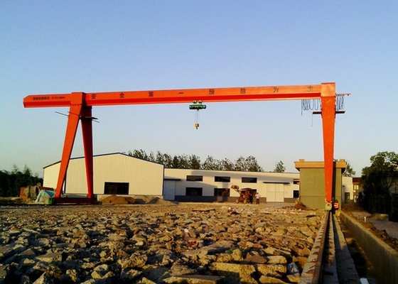 Przemysłowy elektryczny od 5 ton do 30 ton suwnica bramowa 4,5 m rozpiętości jednodźwigarowa suwnica Goliath