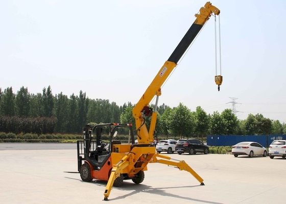 Swing Leg Indoor Mobile Spider Crane KB1.0 Mini gąsienicowy żuraw gąsienicowy