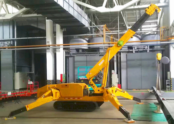 Teleskopowy wysięgnik 1T-8T Mini Spider Crane z automatycznymi podporami poziomu