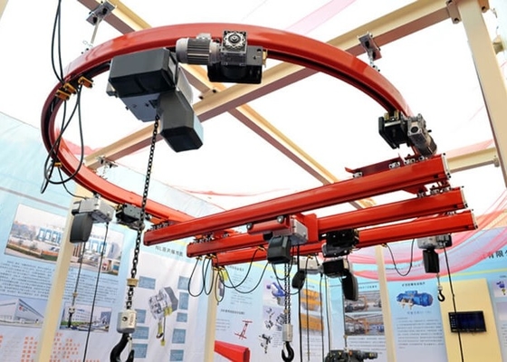 Rozpiętość od 3m do 12m Sufitowy tor warsztatowy KBK Żuraw z elektrycznym wciągnikiem