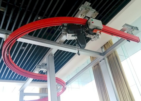 Rozpiętość od 3m do 12m Sufitowy tor warsztatowy KBK Żuraw z elektrycznym wciągnikiem
