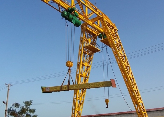 5-tonowa ruchoma suwnica bramowa z elektrycznym wciągnikiem Wirerope do użytku na zewnątrz