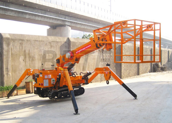 2Bezprzewodowe sterowanie zdalne.2t Spider Crane dla nierównej ziemi