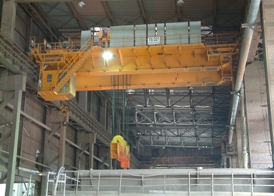 380v 50hz Stalowy suwnica kadziowa 20/5 ton do 63/10 ton metalurgiczny suwnica odlewnicza