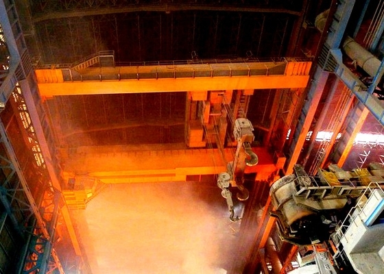 Q345B Materiał Odlewnia kadzi Żuraw Żelazny Odlewanie metalu Suwnica napowietrzna Stopiona kadź ze stali ciekłej