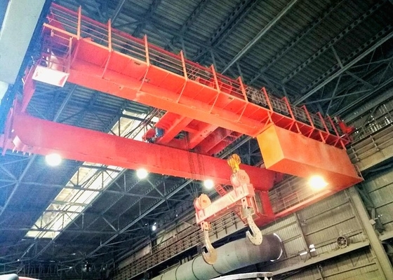 QDY Metallurgy Steel Mill Overhead Crane 320t Podwójny hak kadziowy suwnicowy