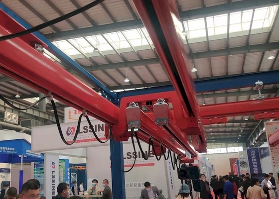 SANTO 2 Ton Semi Automatic KBK Crane Elastyczny dwudźwigarowy suwnica podwieszana