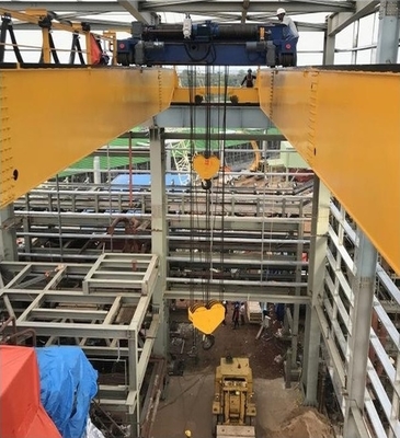 Europejski model CXTD 20T Dwudźwigarowy suwnica EOT z wciągnikiem wózka