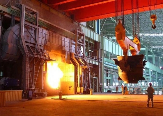 Q345B Materiał Odlewnia kadzi Żuraw Żelazny Odlewanie metalu Suwnica napowietrzna Stopiona kadź ze stali ciekłej