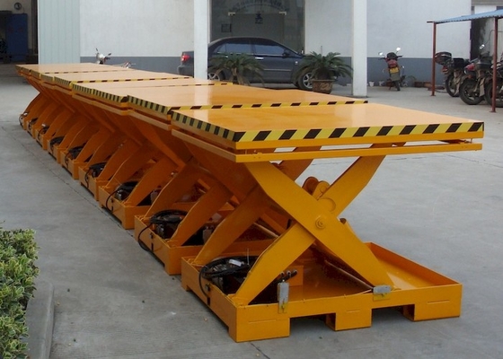 1000 kg do 3000 kg Stabilny hydrauliczny podnośnik nożycowy w fabrycznych liniach produkcyjnych