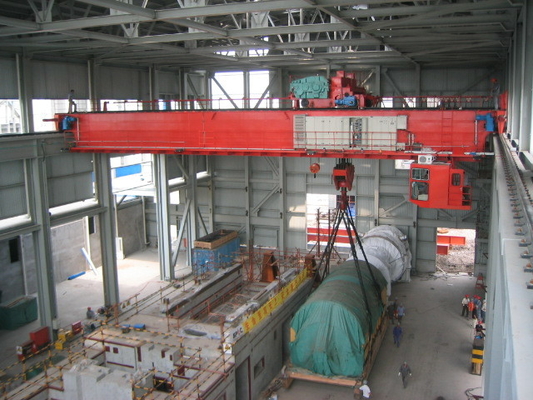 Suwnica dwudźwigarowa z wózkiem elektrycznym 10 ton z pilotem
