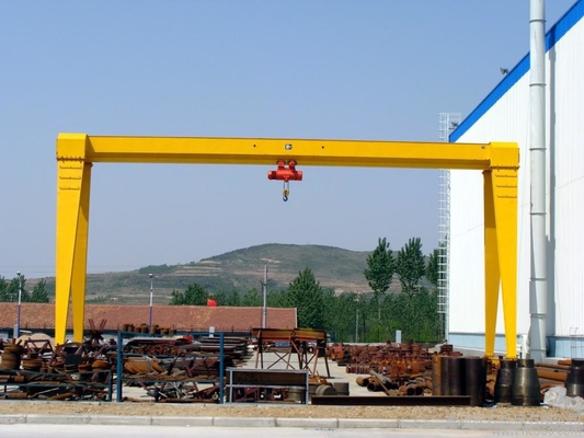 Suwnica bramowa z napędem jednobelkowym Santo Crane 10t z elektrycznym wciągnikiem