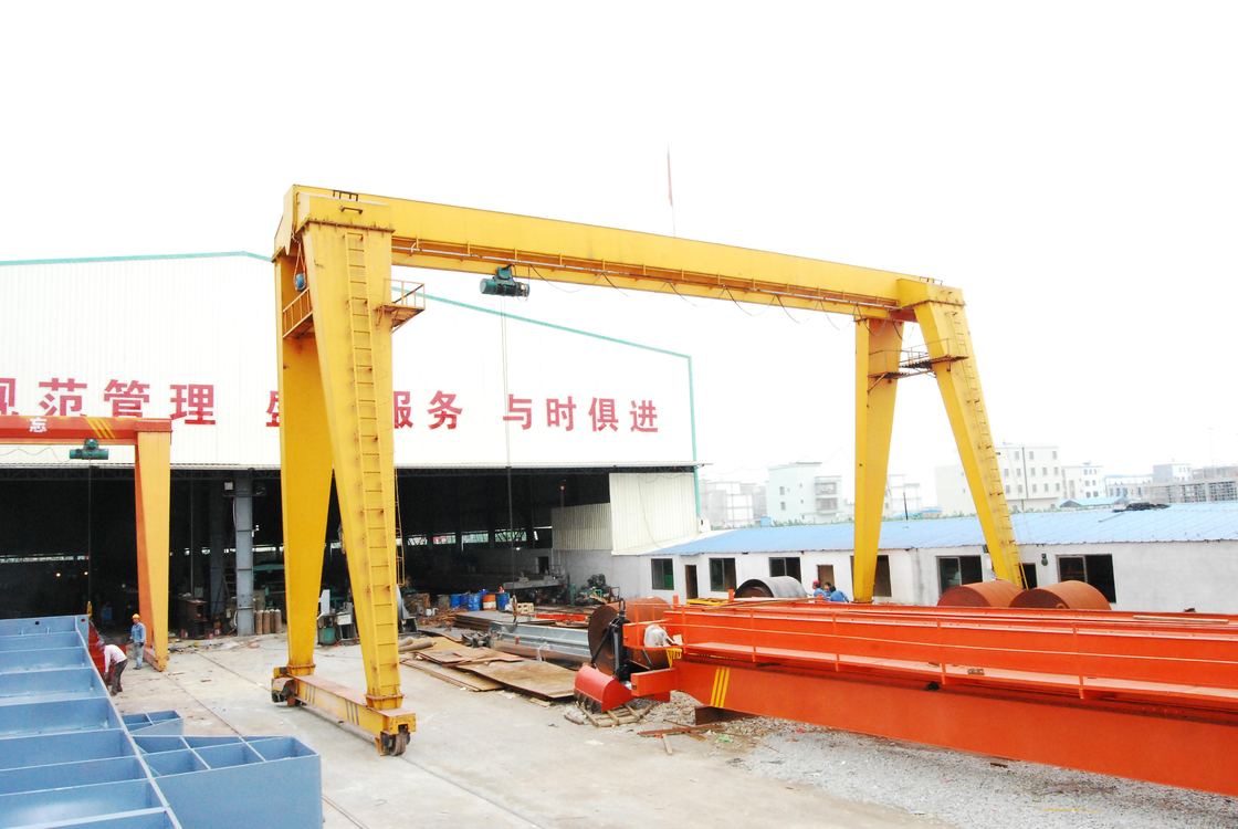 5T 10T 20T Rama Suwnica bramowa z pojedynczą belką Towary Yard Marmur Granit Stone Crane