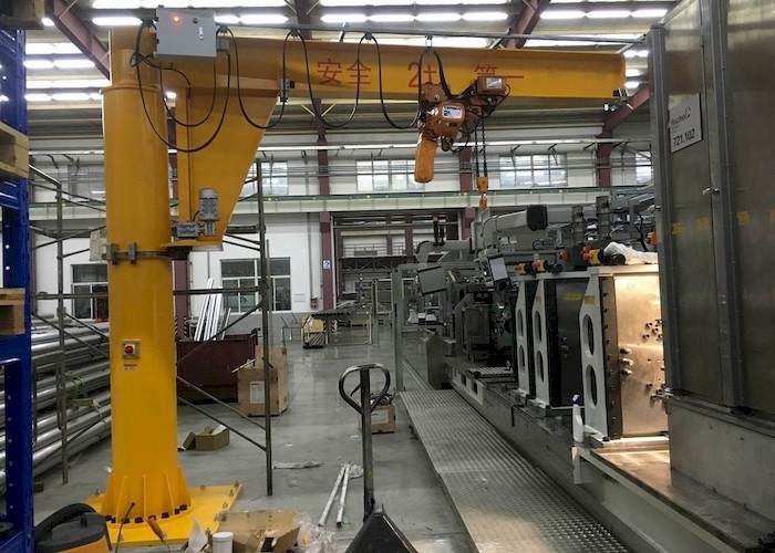 1 ton - 20 ton Jib Żuraw Szeroko używany warsztat Fabryka magazynów